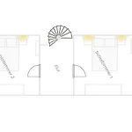 דירה Aurora Schaar 1, 120qm, Wifi, Maisonette, Modern,2 Schlafzimmer, 1 Wohnzimmer *