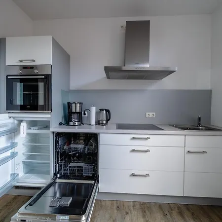 Aurora Schaar 1, 120qm, WiFi, Maisonette, Modern,2 Schlafzimmer, 1 Wohnzimmer Apartment
