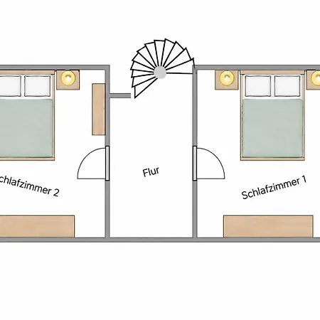 Aurora Schaar 1, 120qm, WiFi, Maisonette, Modern,2 Schlafzimmer, 1 Wohnzimmer * Wilhelmshaven