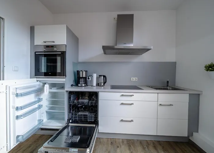 Aurora Schaar 1, 120qm, Wifi, Maisonette, Modern,2 Schlafzimmer, 1 Wohnzimmer Daire
