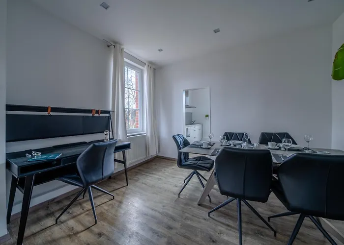 Aurora Schaar 1, 120qm, Wifi, Maisonette, Modern,2 Schlafzimmer, 1 Wohnzimmer Daire *